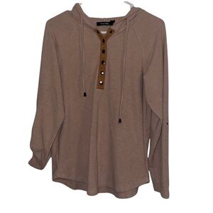 🌺DOE & RAE HOODED SHIRT